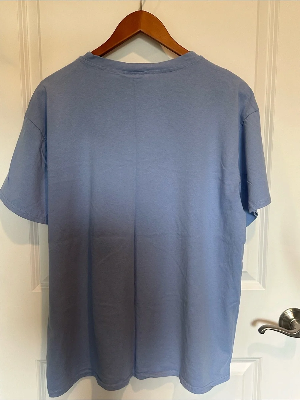 Comfort Colors Light Blue 'Rage Consumes Me' Cat Graphic Tee, Men’s XL